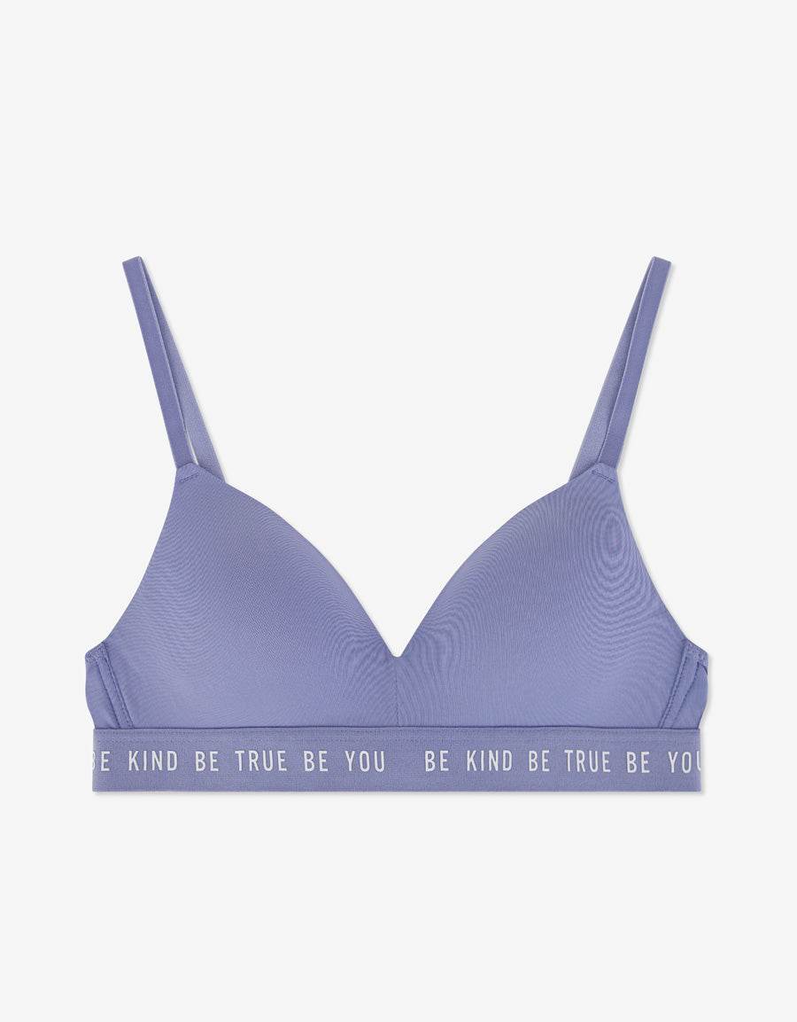 Blue Demi Bra