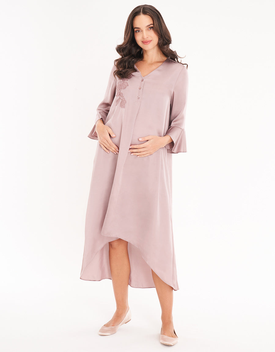 Satin Reception Dress