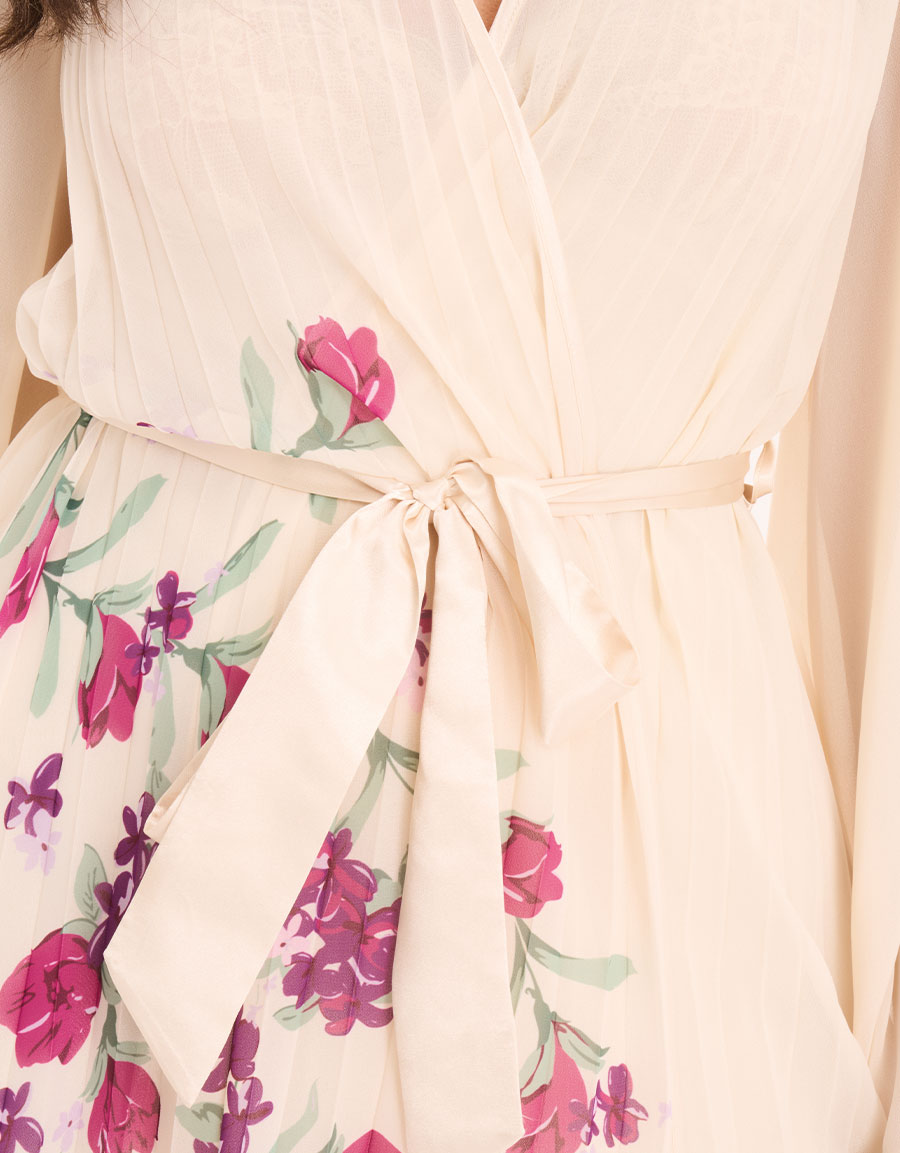 Chiffon Short Dress Set