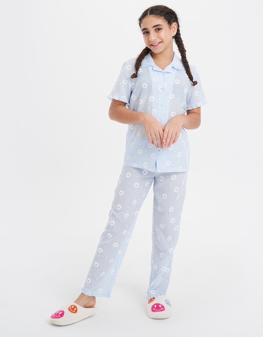 Blue Pajama Set