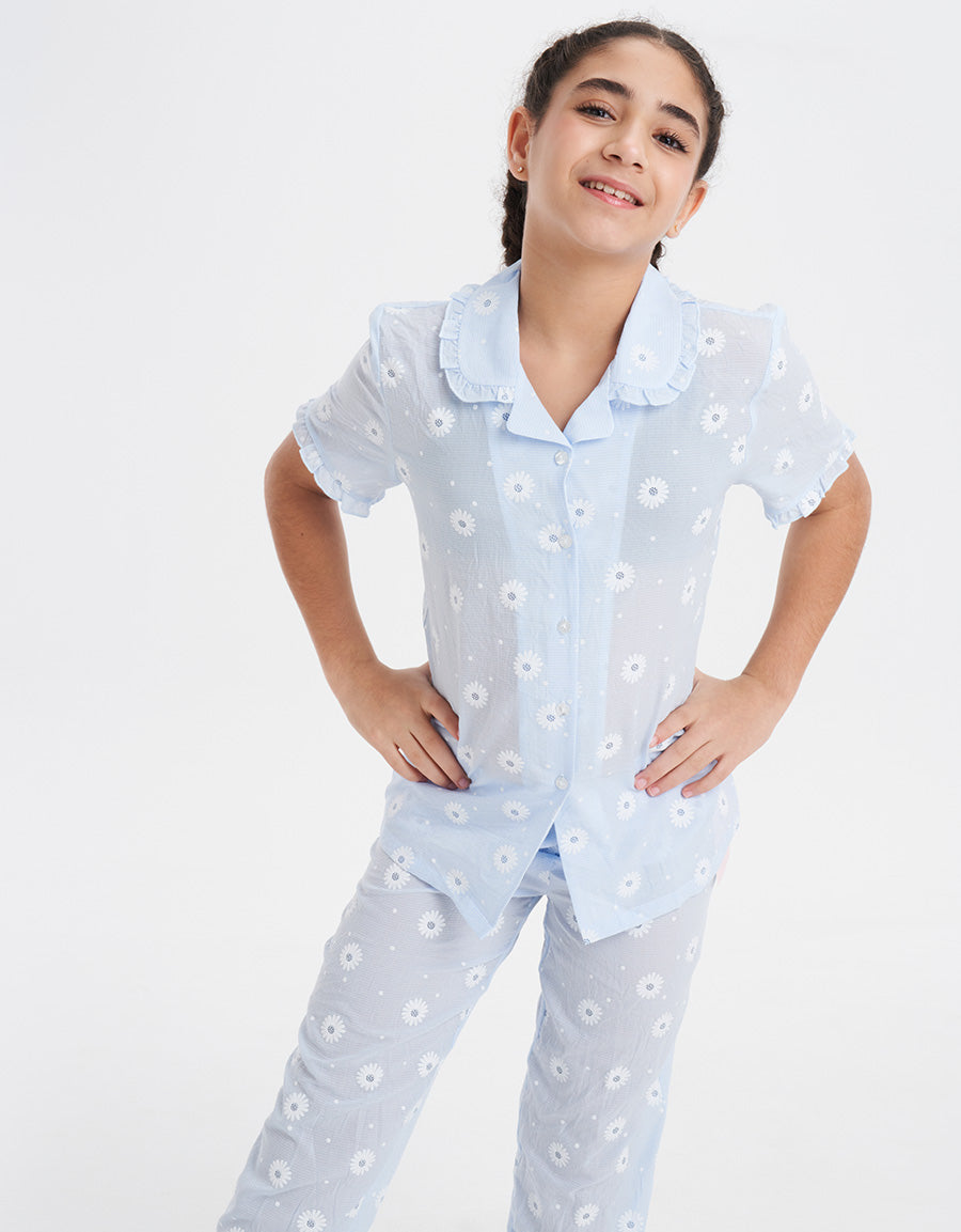 Blue Pajama Set