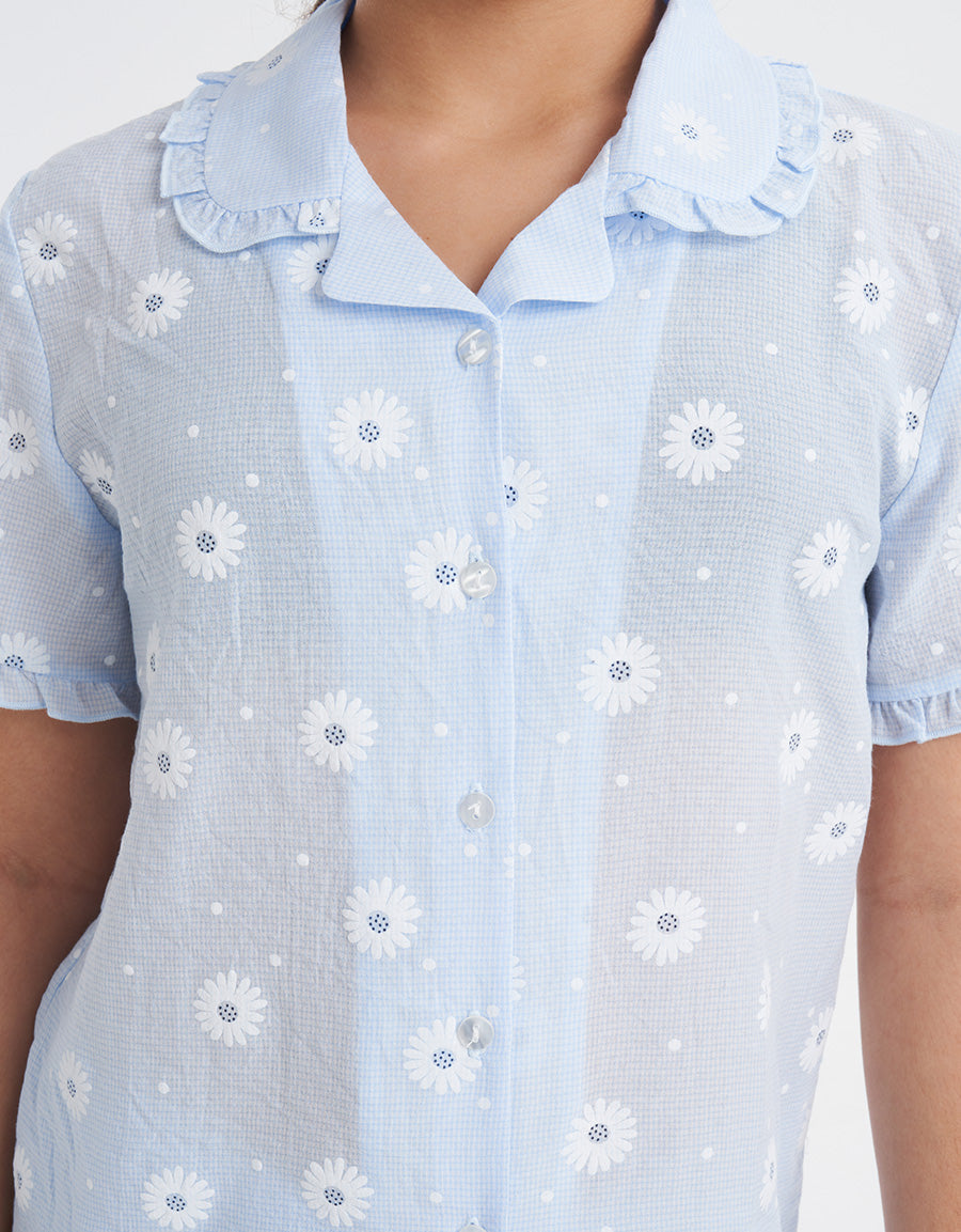 Blue Pajama Set