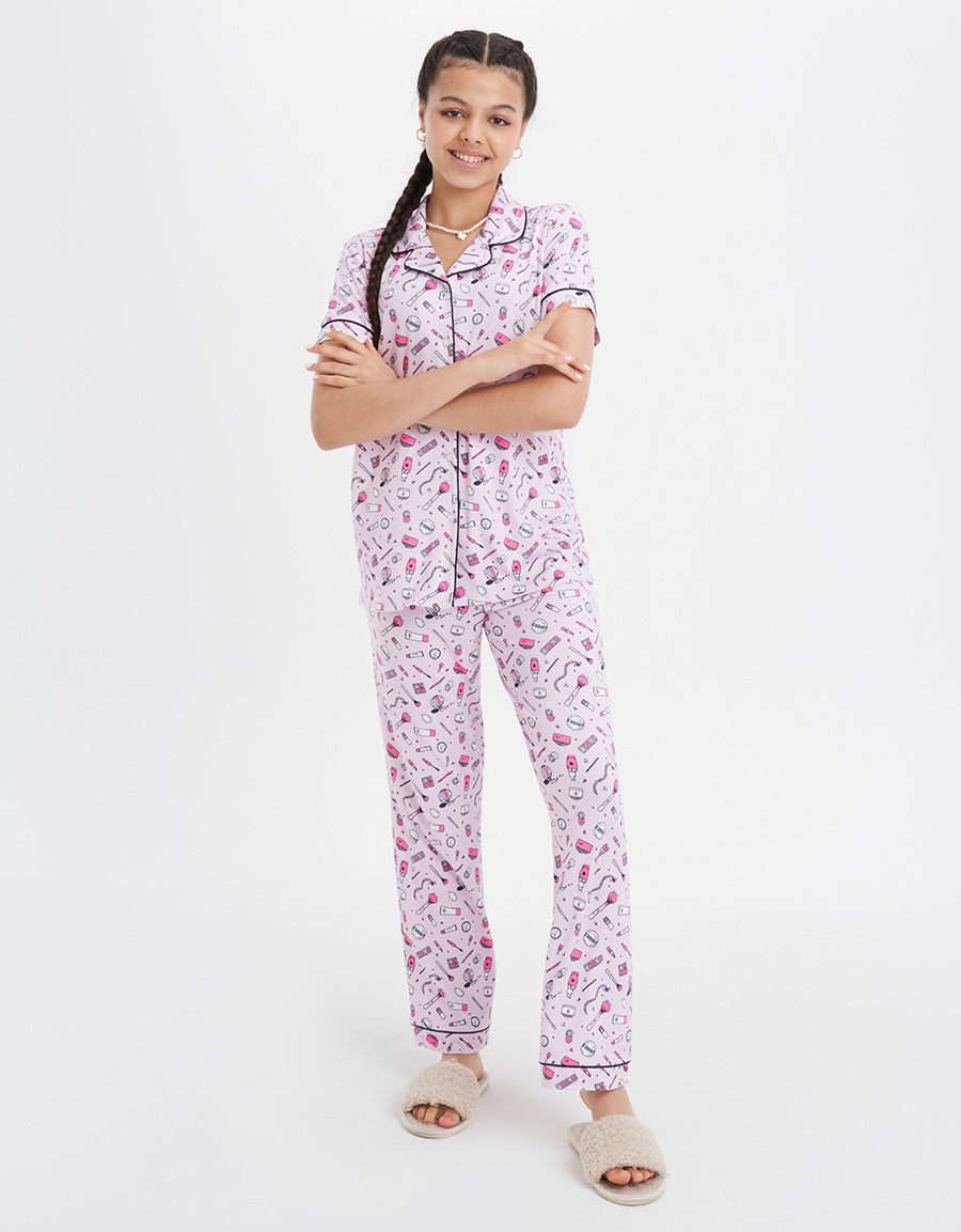 Pink Pajama Set