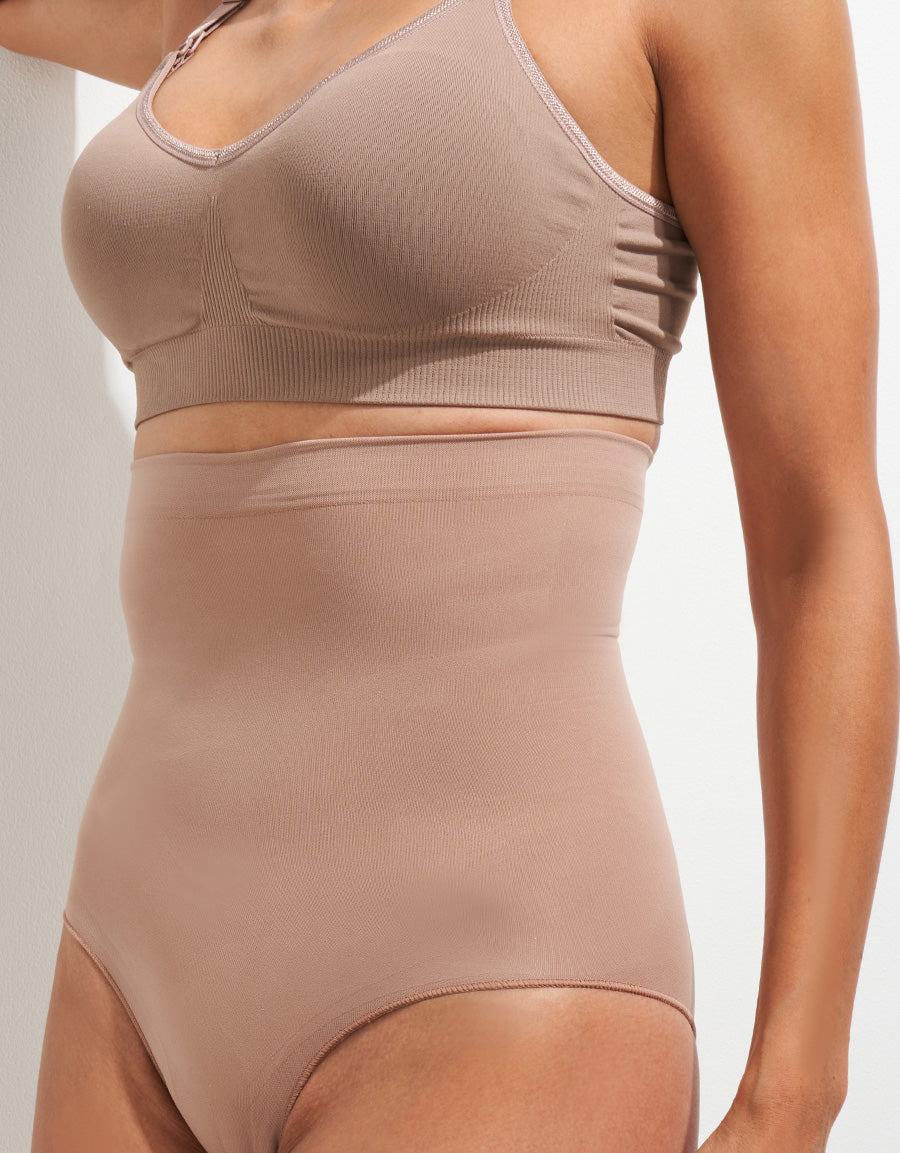 Seamless High Waist Brief