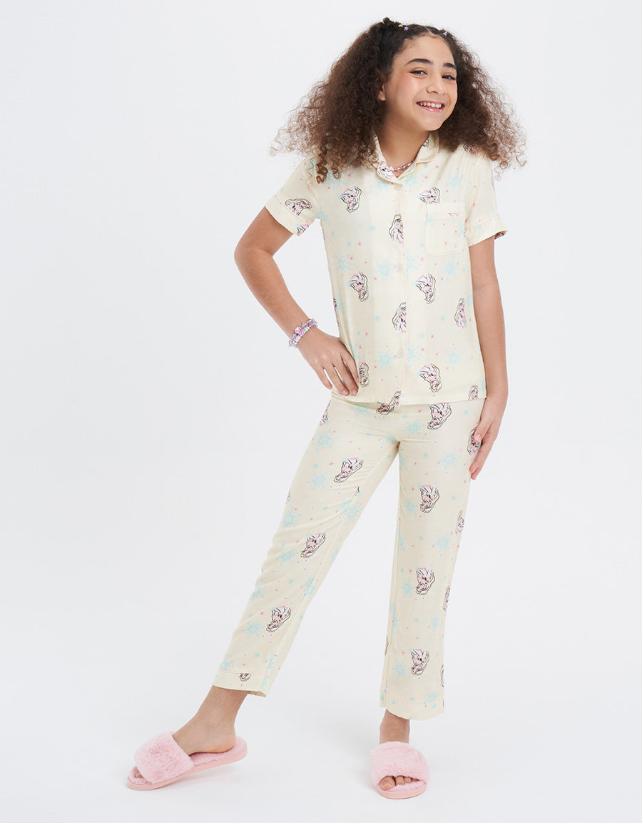 Light Green Pajama Set