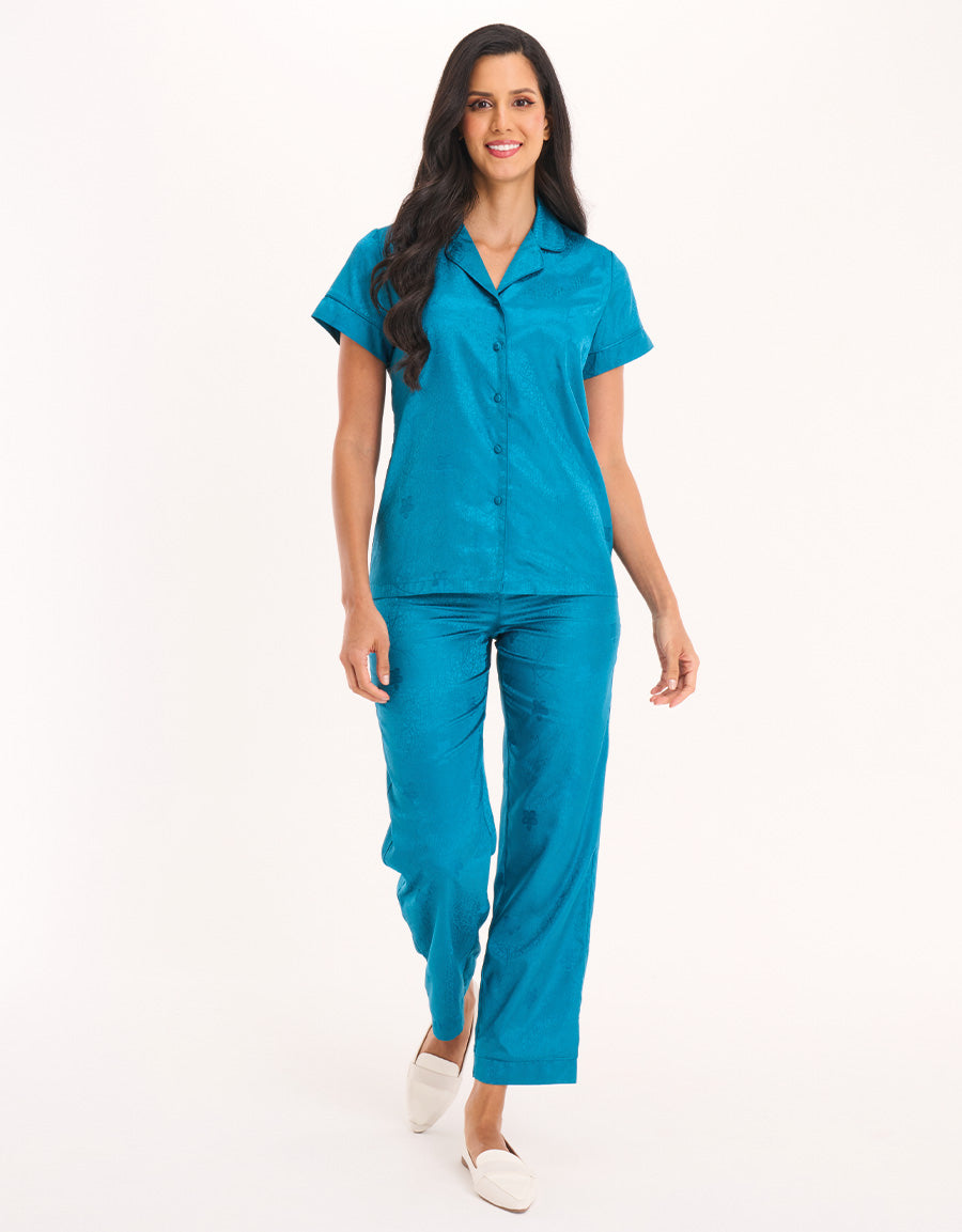 Satin Pajama Set