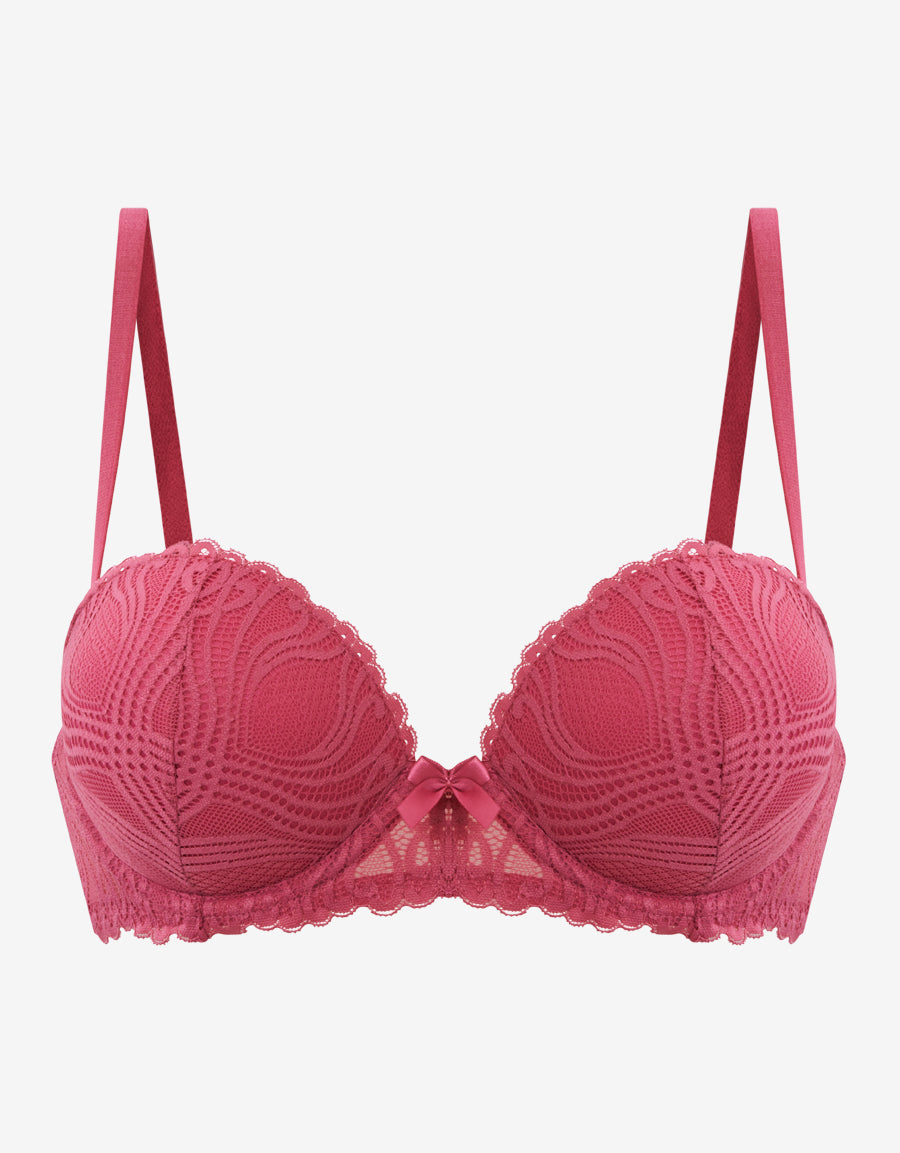 Lace Double Push-Up Multiway Bra