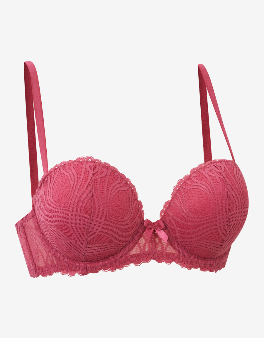 Lace Double Push-Up Multiway Bra