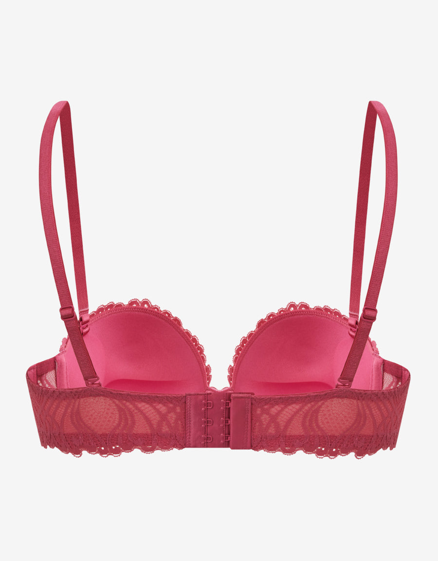 Lace Double Push-Up Multiway Bra
