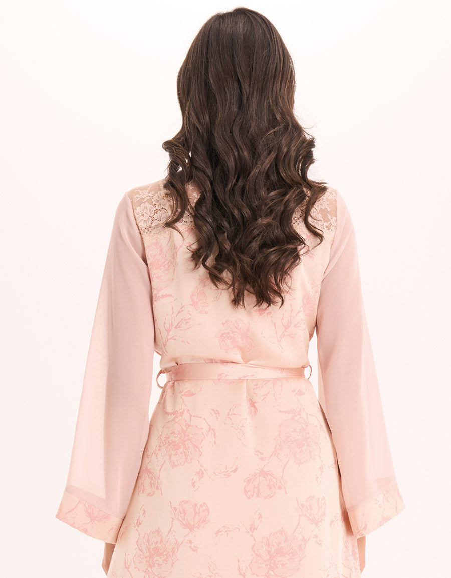 Satin Long Robe