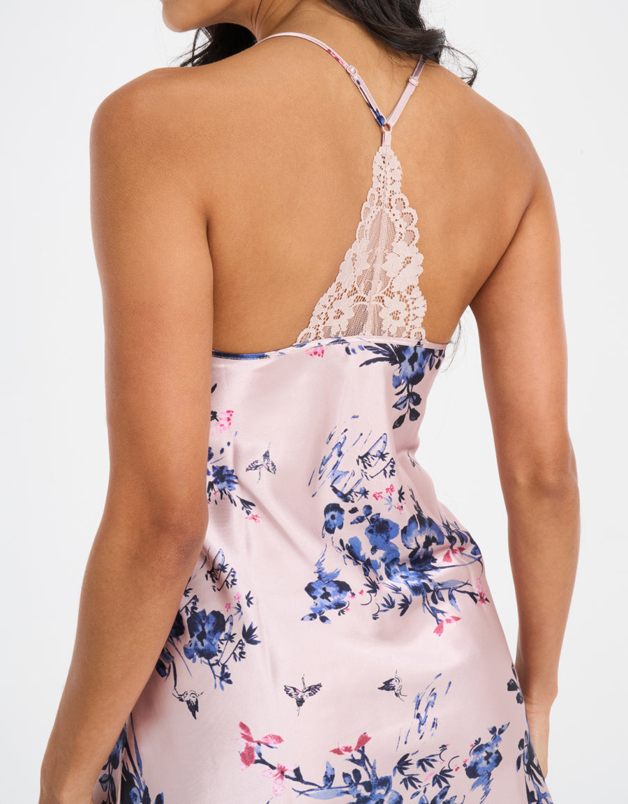 2-Pack Satin Short Dress and Cami Skirt Set