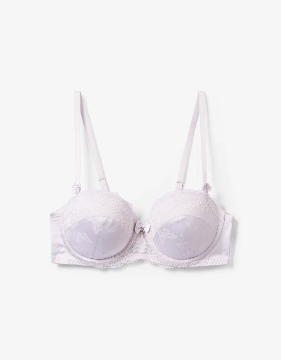 Lace-Trim Bridal Multiway Bra