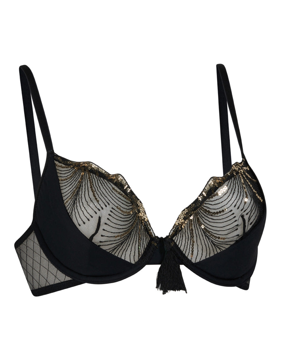 OPULENT MIRAGE PLUNGE BRA