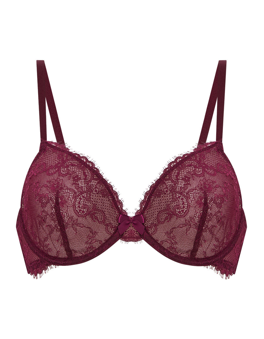 Non Padded Plunge Bra