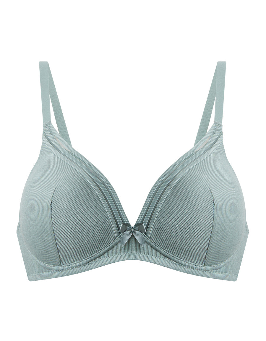Wire Free Plunge Bra
