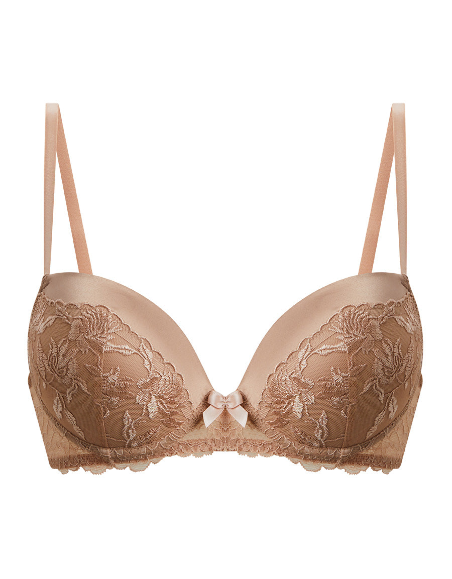 Lace Push-Up Plunge Bra