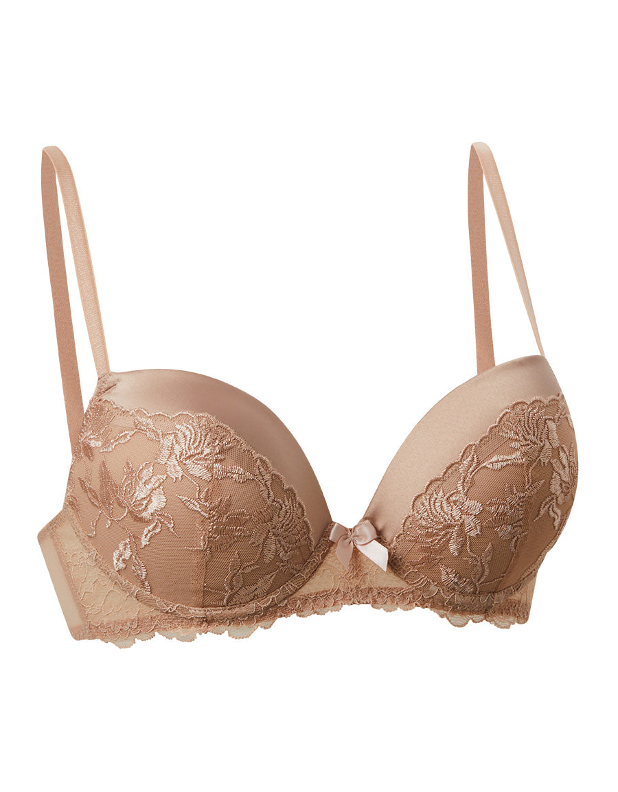 Lace Push-Up Plunge Bra