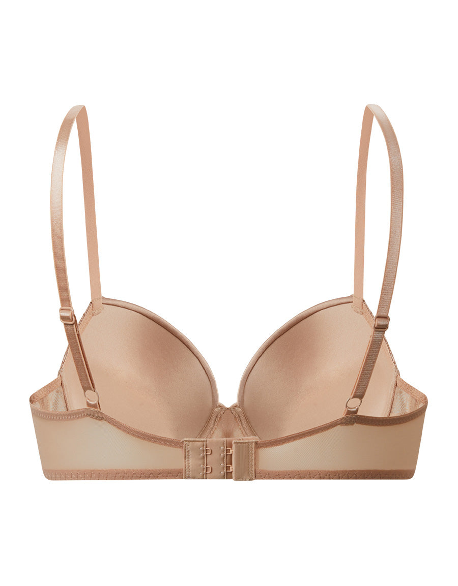 Lace Push-Up Plunge Bra