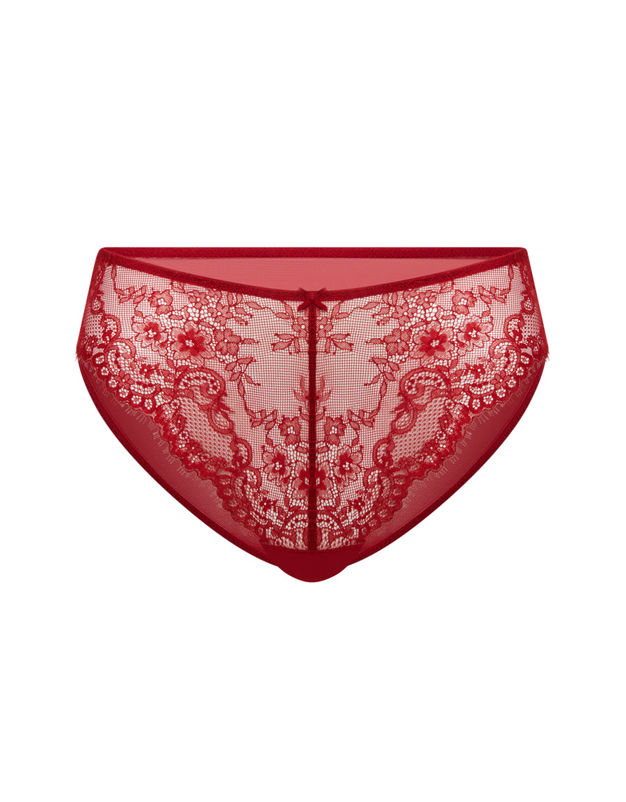 Red Lace Brazilian