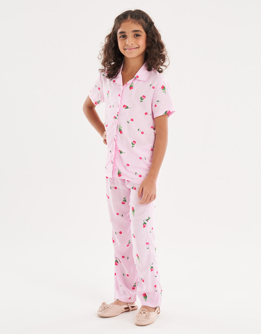 Pink Pajama Set
