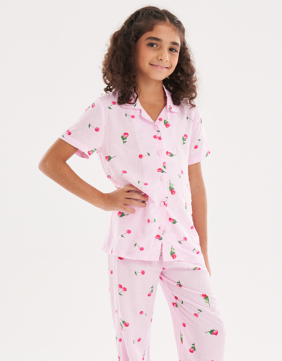Pink Pajama Set