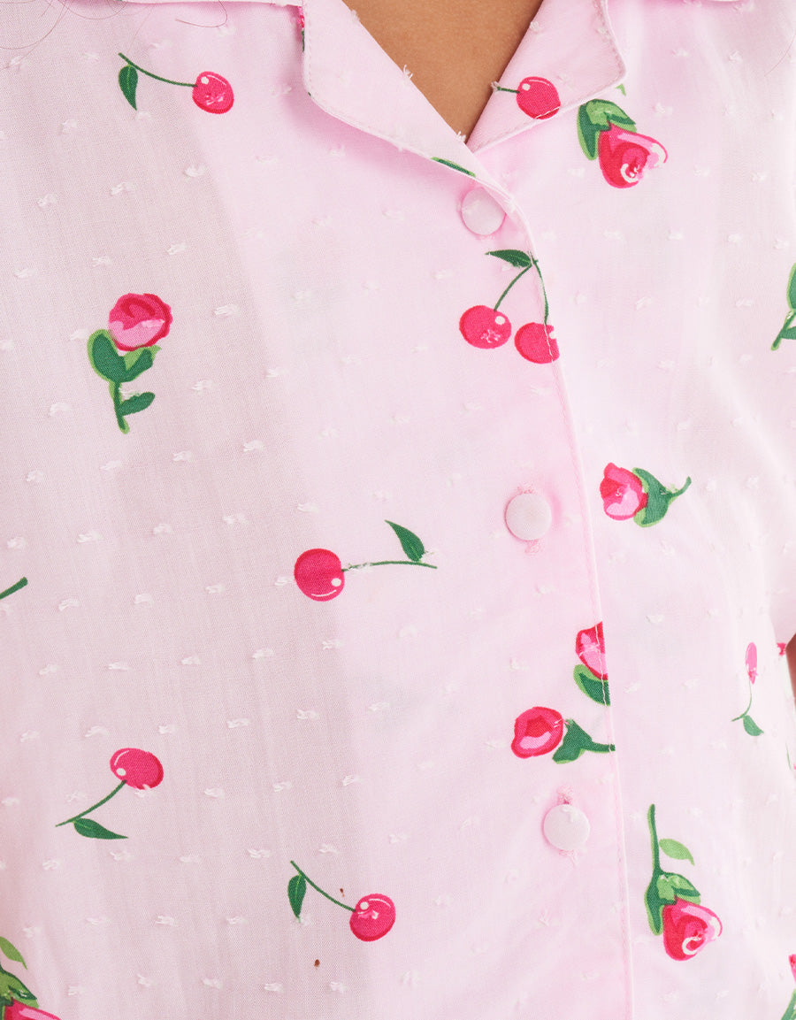 Pink Pajama Set
