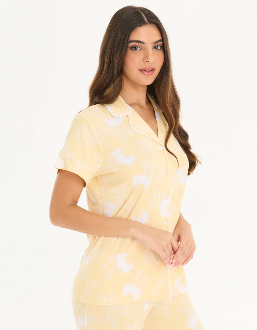 Floral Print Pajama Set