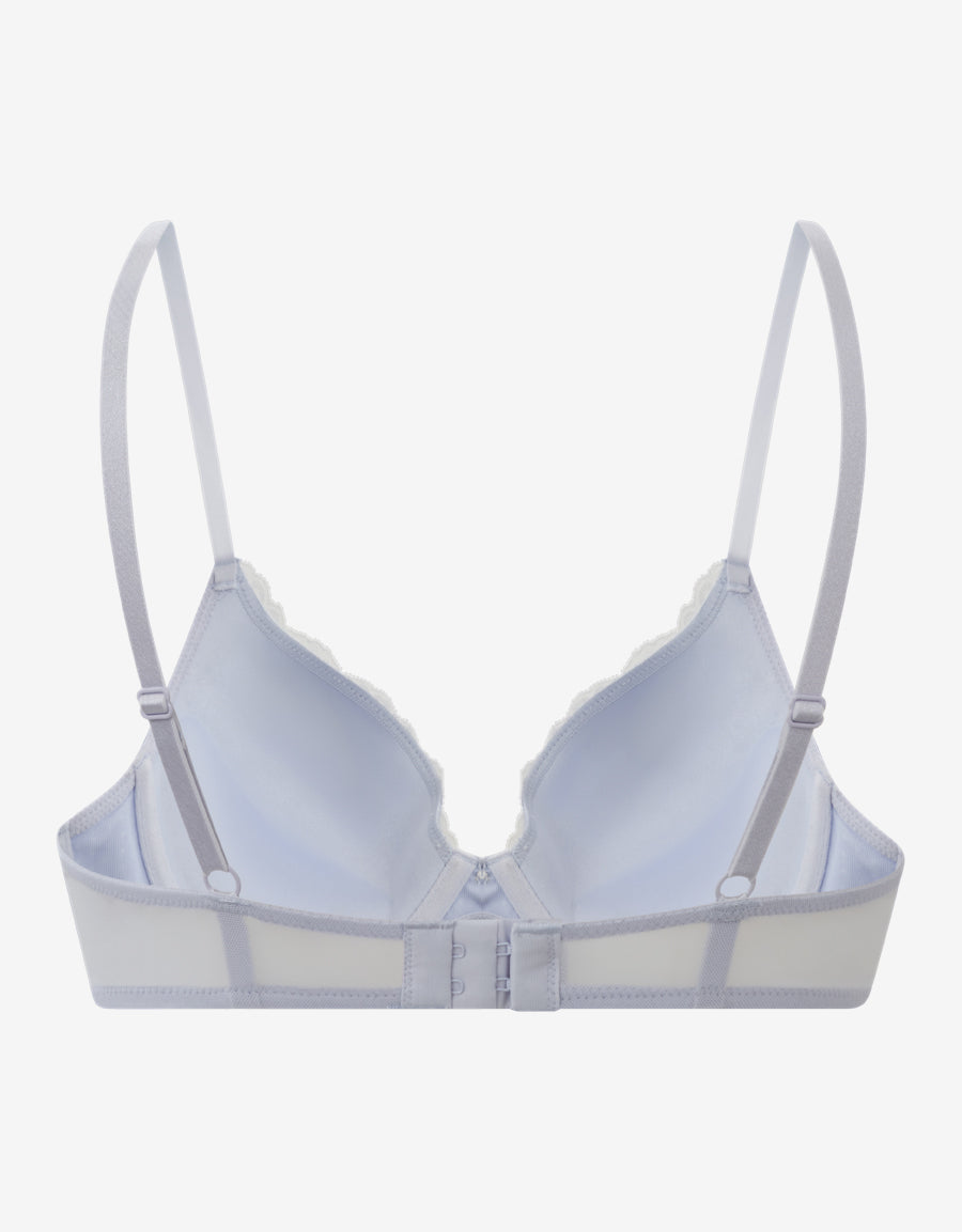 Satin Plunge Bra