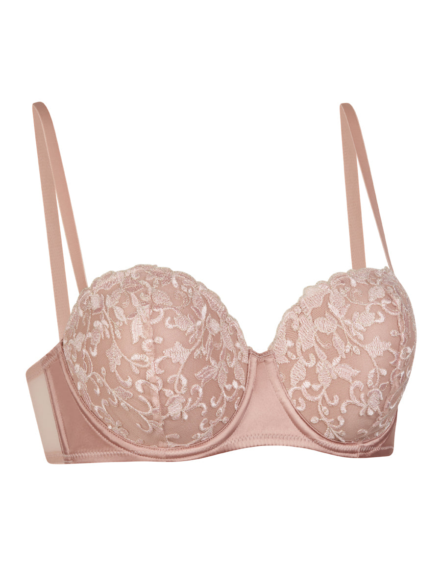 EMBROIDERY BALCONETTE BRA
