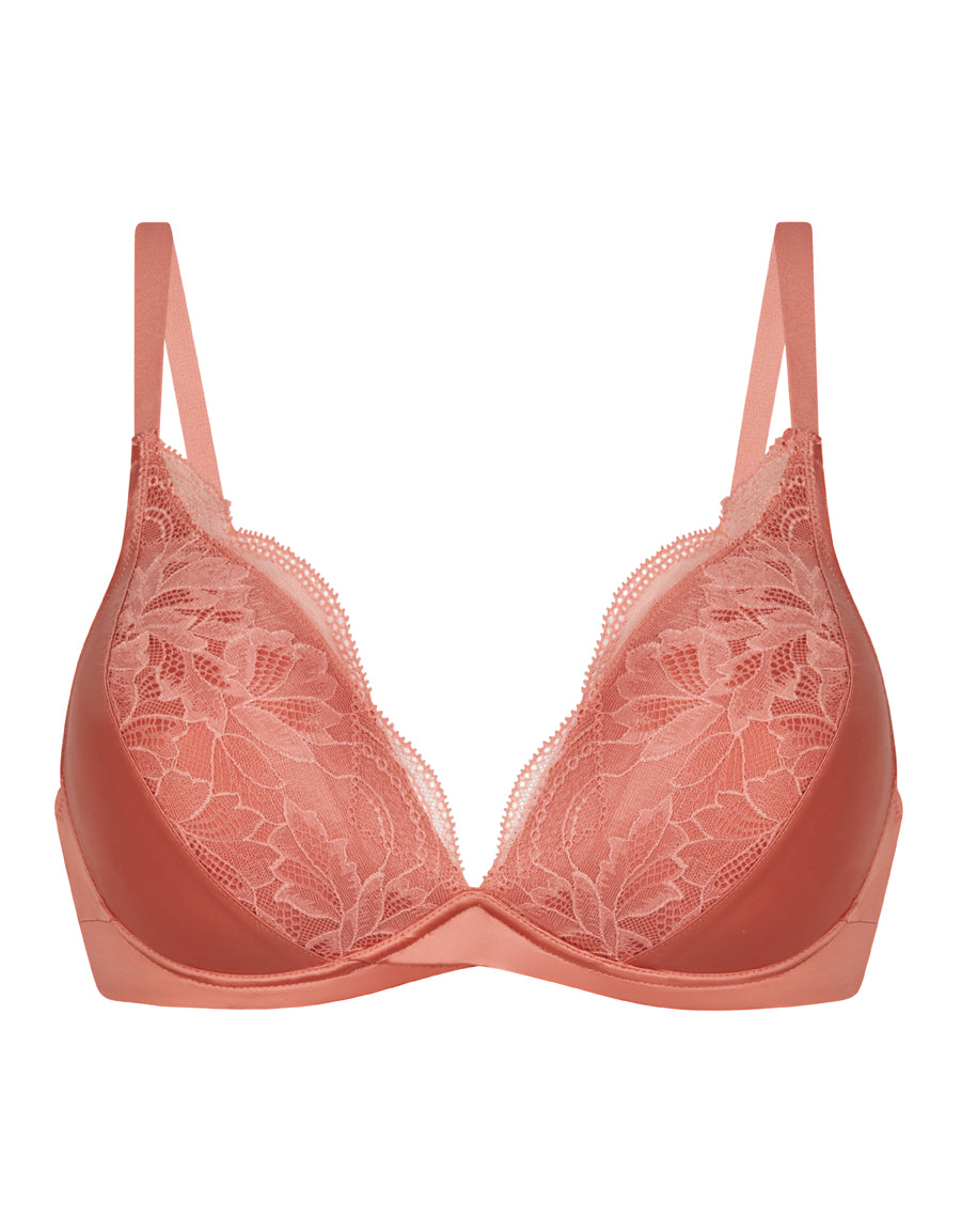 WIRE FREE PLUNGE BRA