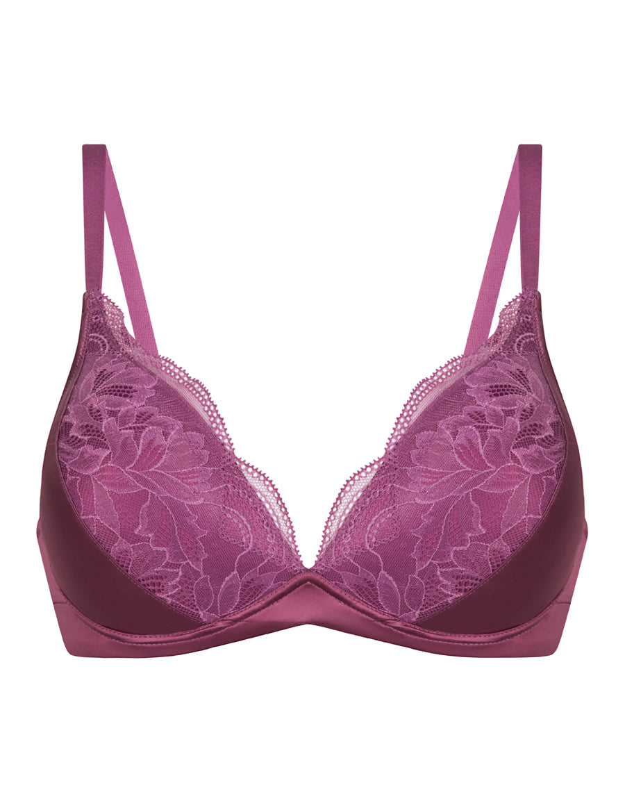 WIRE FREE PLUNGE BRA