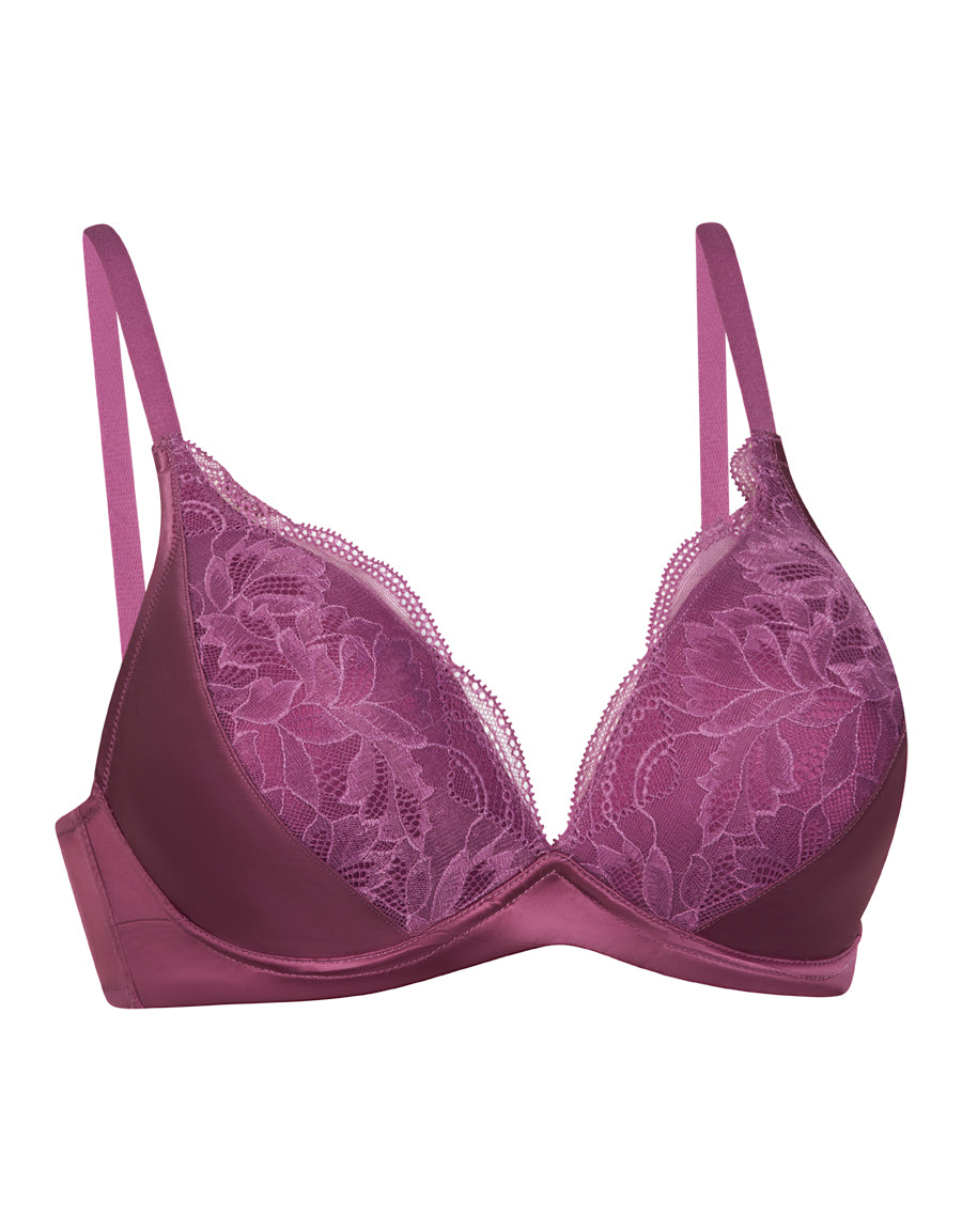 WIRE FREE PLUNGE BRA