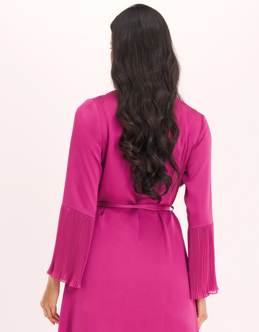 Fuchsia Long Robe