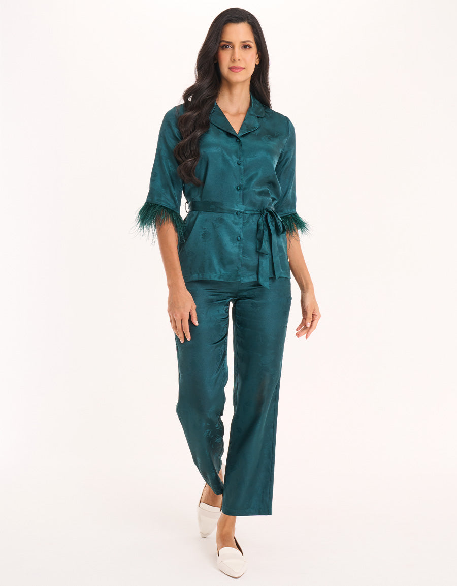 Satin Pajama Set