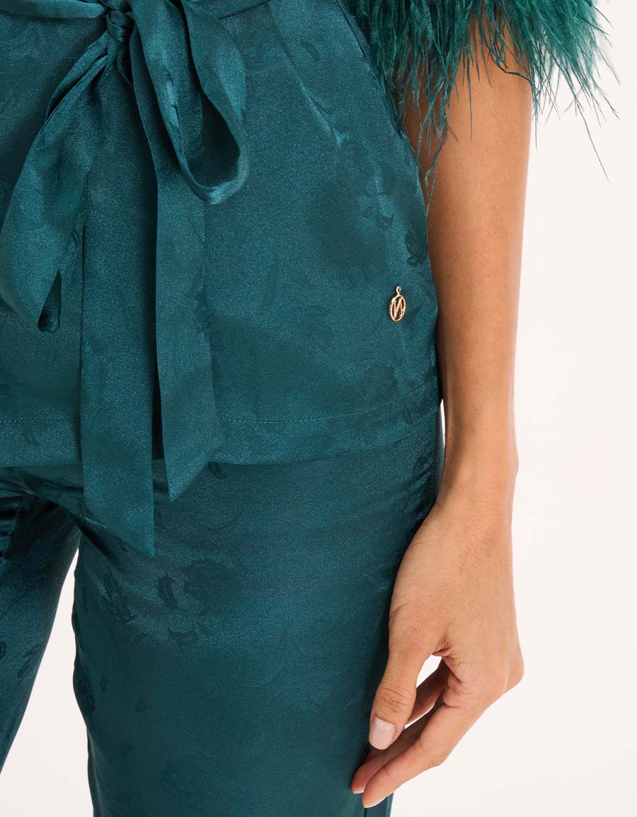 Satin Pajama Set
