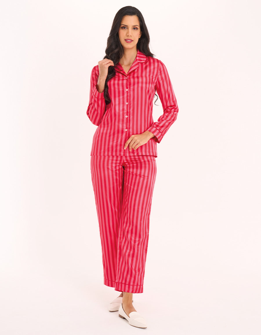Satin Pajama Set