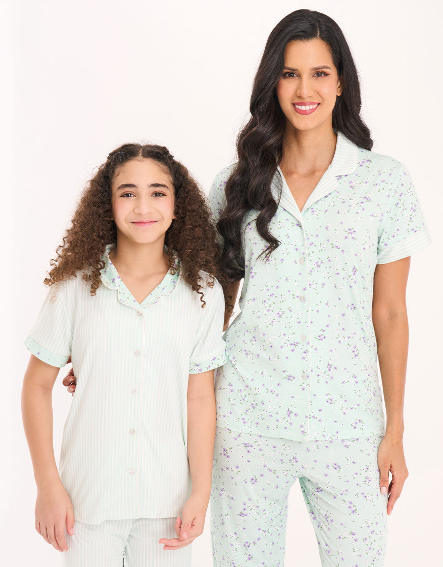 Green Pajama Set
