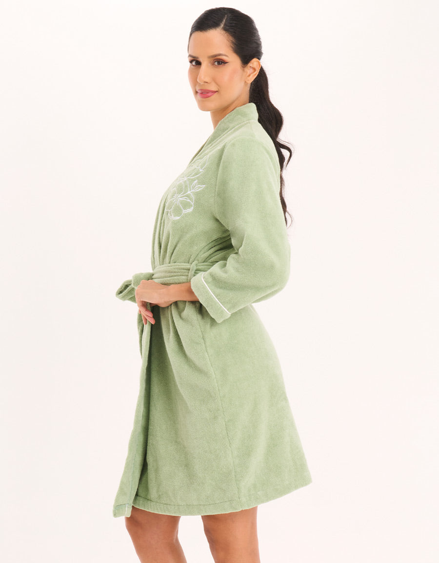 Green Robe Set