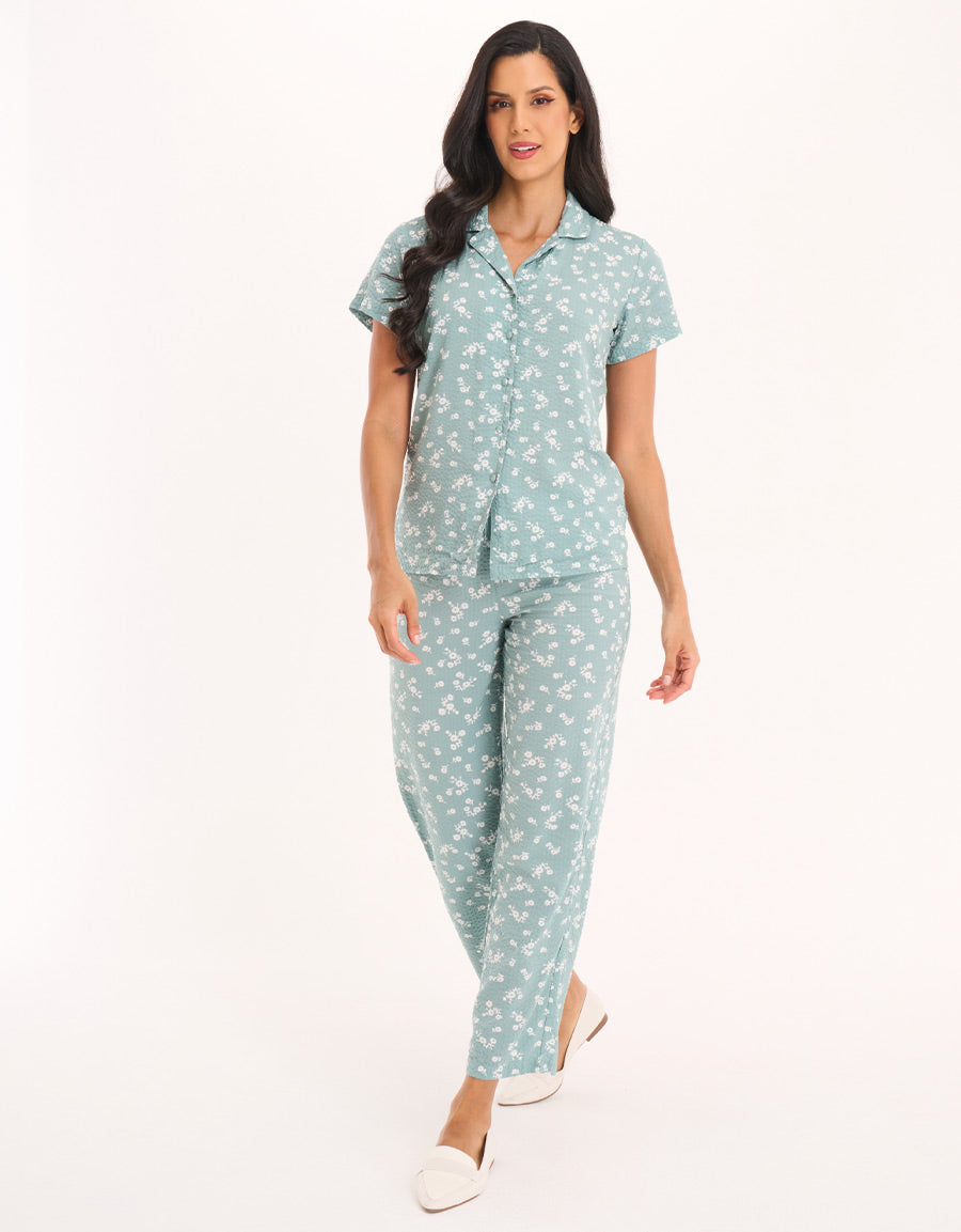 Floral Pajama Set