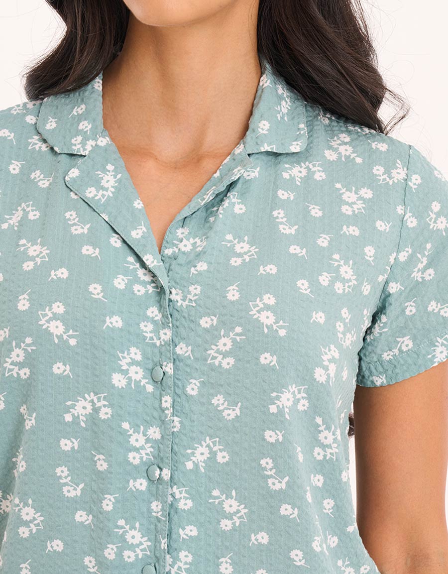 Floral Pajama Set