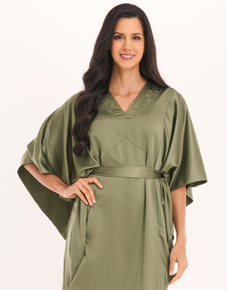 Floral Satin Daydress