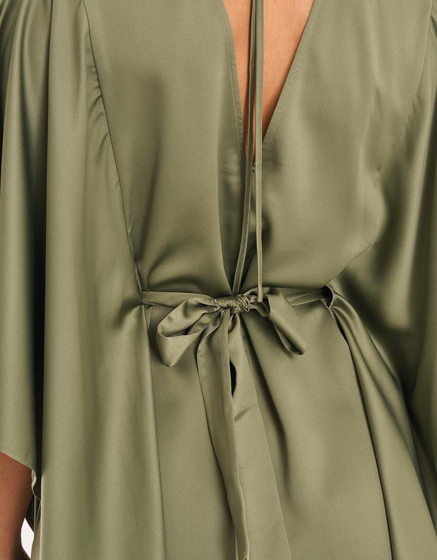 Floral Satin Daydress