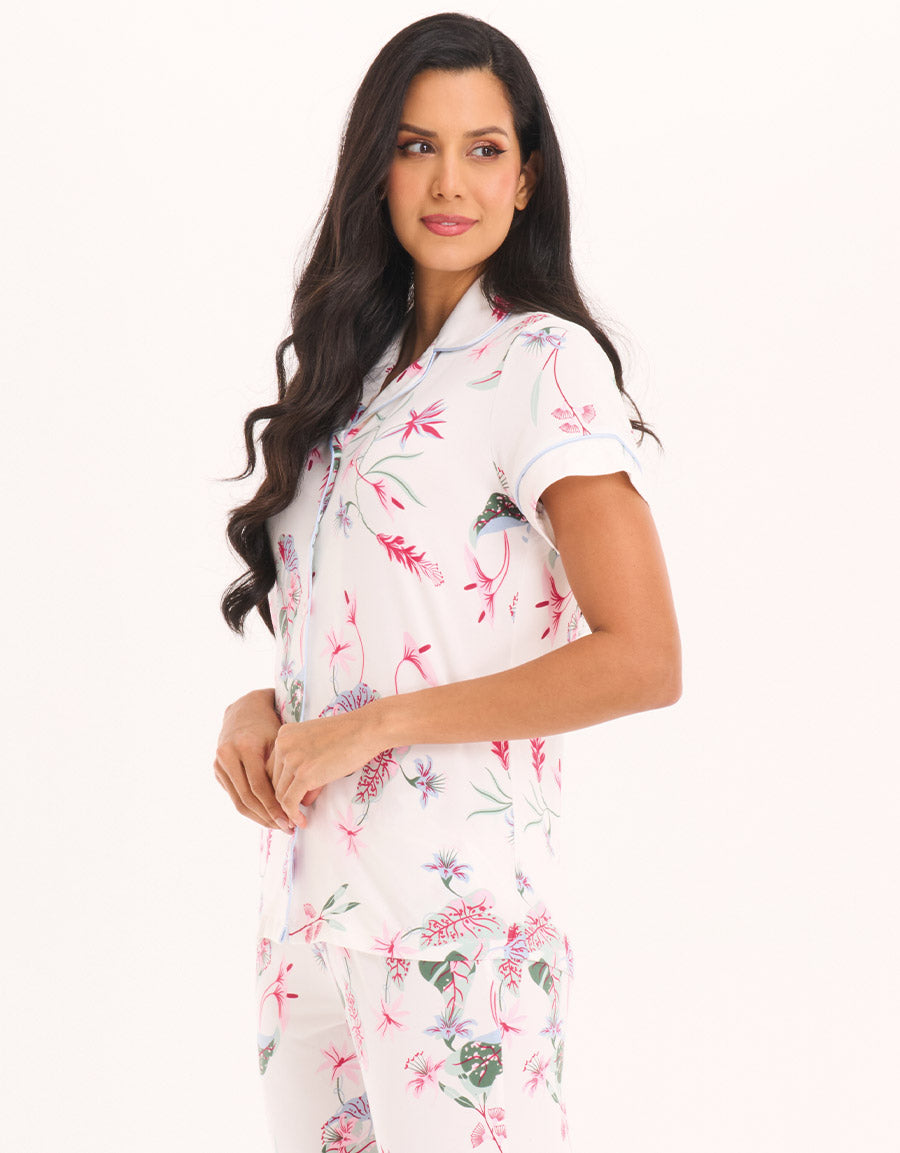 White Pajama Set