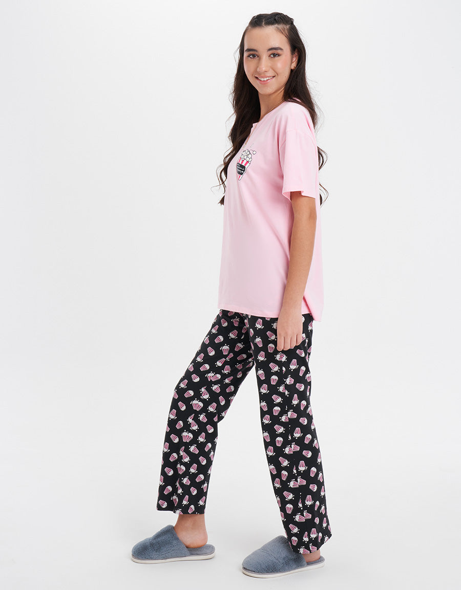 Pink Pajama Set