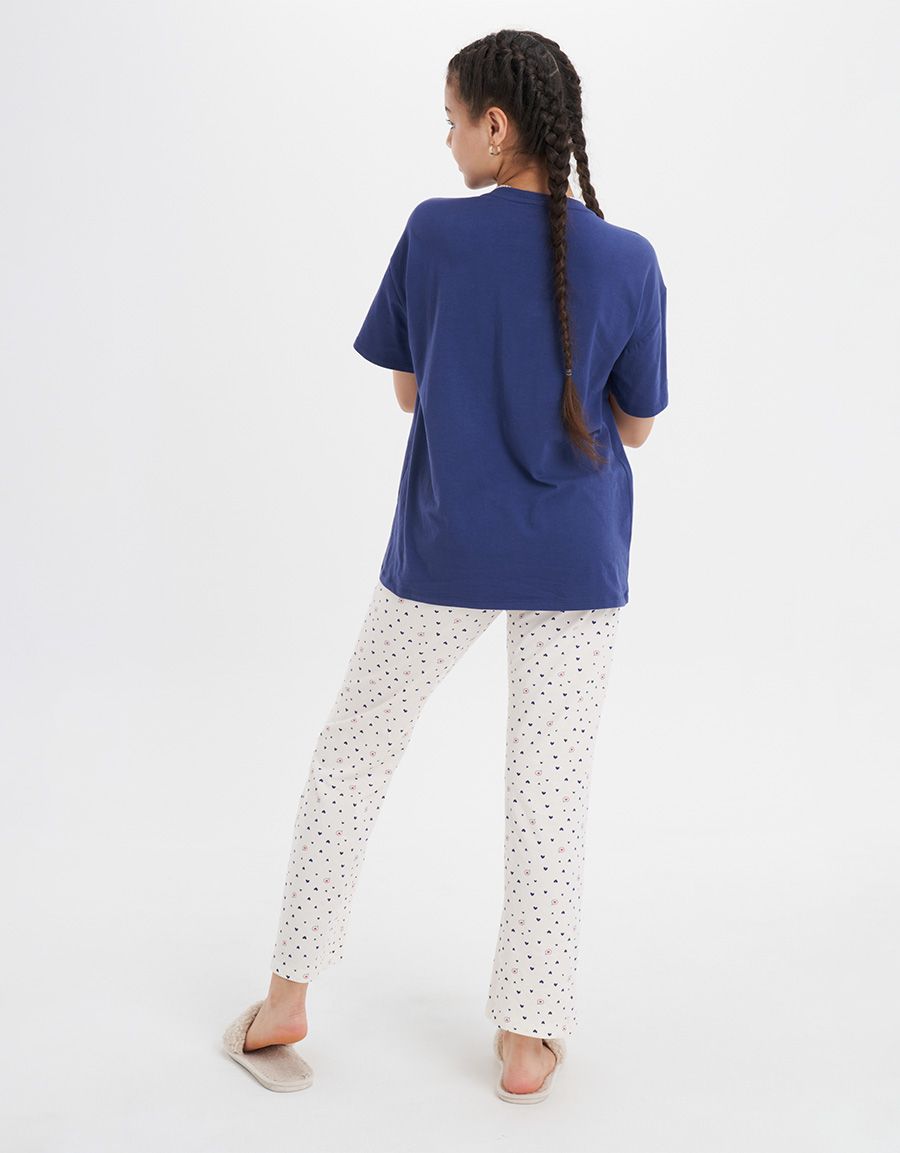 Navy Pajama Set
