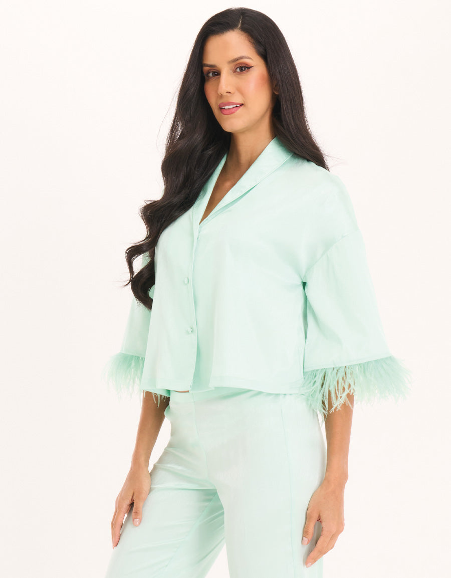 Satin Pajama Set