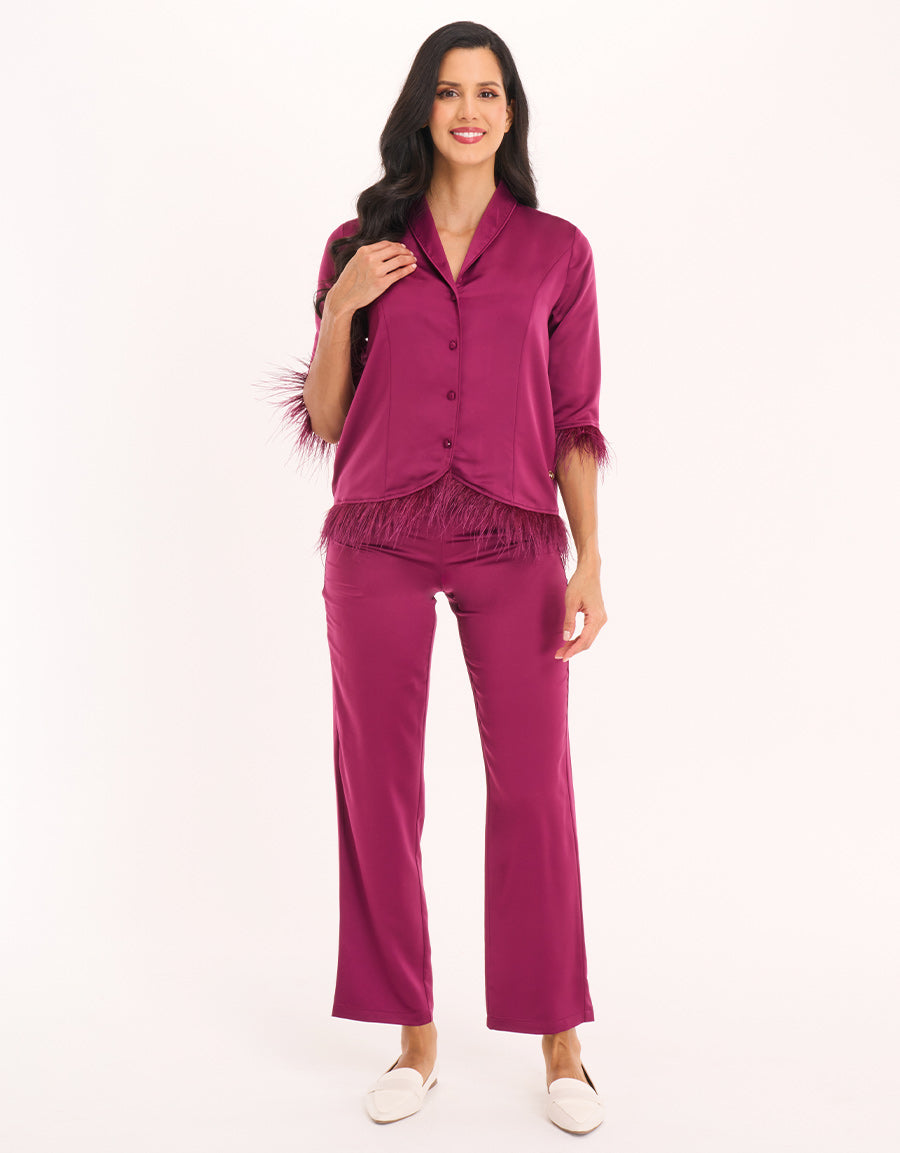Satin Pajama Set