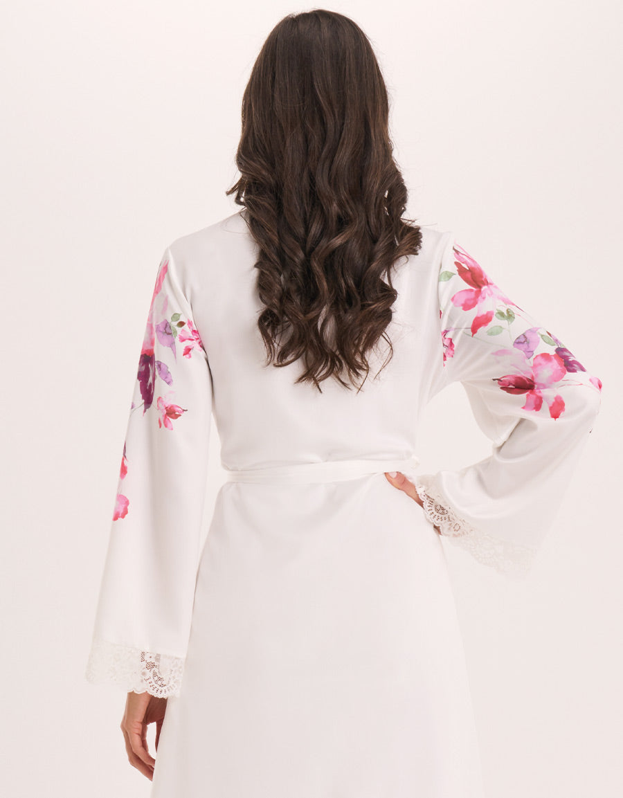 Satin Long Robe