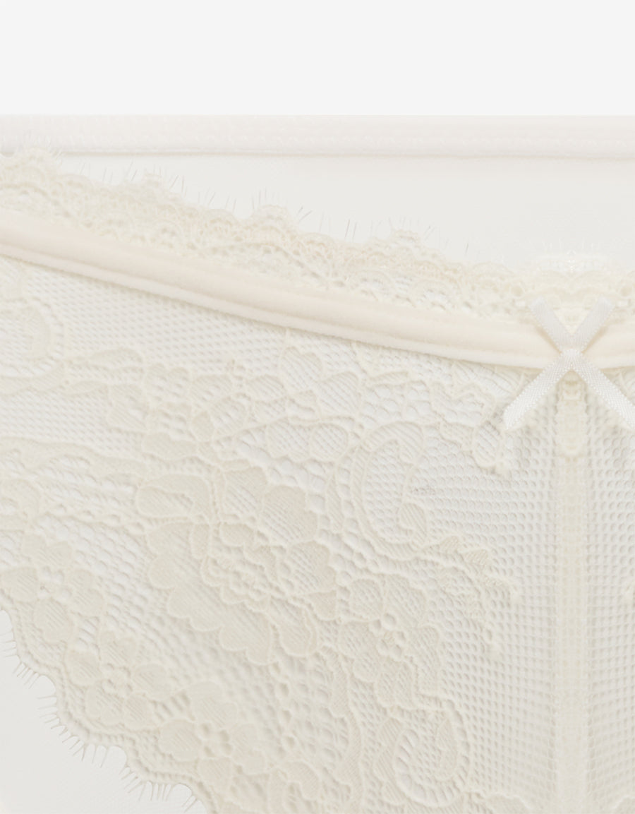 Lace And Mesh Bikini