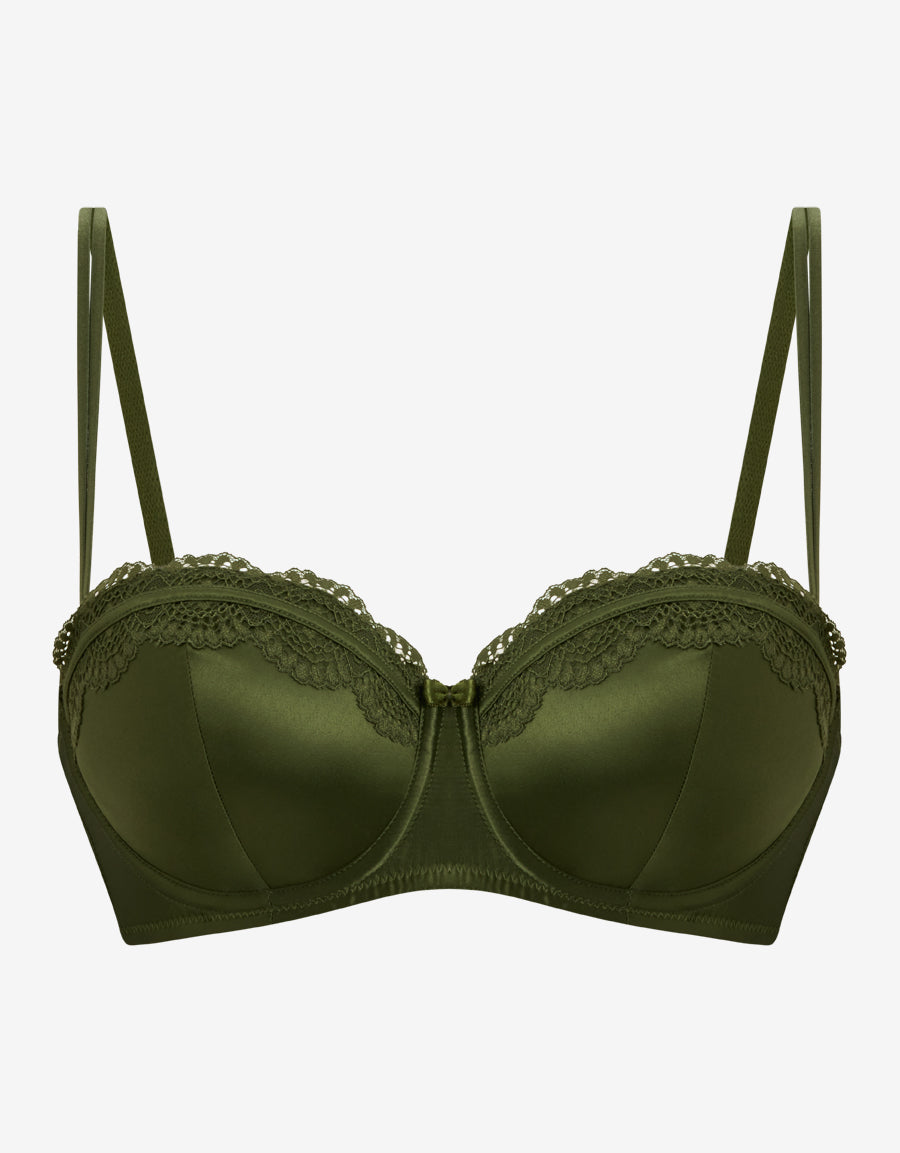 Satin And Lace Multiway Bra